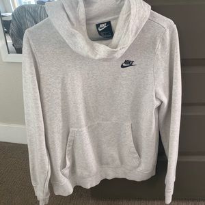 Nike cowl neck hoodie. Like new!